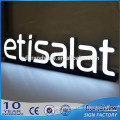 Bright led sign letters and channel letters advertising logo type signage